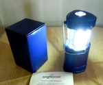 Brightease Mini Pop-up Lantern W Spotlight & 4 Aaa Batteries + Gift Box-blue. Fixed Price $19.95.