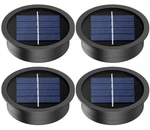 4 Pack Solar Light Replacement Tops(2.76 Inch Top, 2.36 Bottom), Waterpr.... Fixed Price $22.57.