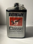 Vintage Eveready Classic Lantern Battery 6 Volts No. 509. Fixed Price $6.00.