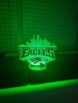 Philadelphia Eagles Go Birds Laser Engraved Led Bird Gang Light Remote Usb New. Fixed Price $22.00.