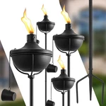 Best Zszmfh 4 Pack Home Garden Torch, Large Capacity 23.5oz Outdoor Metal Torch. Fixed Price $65.92.