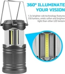 Lichamp Led Camping Lantern Ultra Bright Emergency & Outdoor Essent. Fixed Price $11.99.