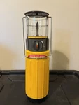 American Camper Lantern Yellow Butane Propane Gas Plastic Glass Metal Black Gray. Fixed Price $30.00.