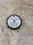 Sears 72216 Lantern - Valve Wheel, Face Plate And Screw. Fixed Price $11.50.