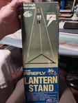 Firefly K-100 Lantern Stand 5ft X 3ft Blue Metal/nylon Collapsible Bag. Fixed Price $65.00.
