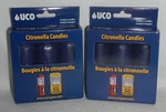 Uco 9-hour Citronella Candles, 3-pack For Candle Lanterns (lot Of 2) (6 Candles). Fixed Price $19.99.