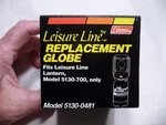 Coleman Leisure Line Lantern Globe 5133-0481. Fixed Price $14.99.