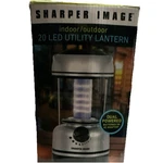 Sharper Image 20 Led Lantern Dual Powered Battery/ac Indoor Outdoor Silver. Fixed Price $24.99.
