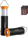 Everbrite 2-in-1 Mini Lanterns And Flashlights With 3 Modes, 2 Pack Portable Out. Fixed Price $15.19.