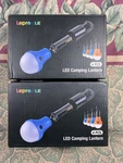 (8) Lepro Le Led Hanging Camping Tent Lantern Light Bulbs Battery Powered. Fixed Price $25.00.