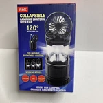 Itek Clf121928 Collapsible Camping Lantern W/ Fan. Fixed Price $14.00.