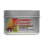 Coleman Campfire Citronella Candle With Wooden Crackle Wick - 1 Single, Cream. Fixed Price $16.42.