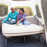 Camping Bed Coleman Airbed Cot Queen Mattress Indoor Outdoor Carry Bag Pump. Fixed Price $330.96.