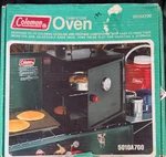 Vintage Coleman Camping Camp Stove Oven Model 5010a700 Folding Original Box. Fixed Price $59.99.