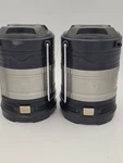 Cascade Mountain Tech Cordless Lanterns Set Of 2 Black Silver Plastic Metal. Fixed Price $14.25.