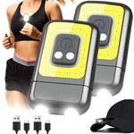 Best Molrebe 800lumens 2pack Running Light, Rechargeable Headlamp Clip On Lights. Fixed Price $34.88.