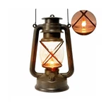 Vintage Led Outdoor Lantern Battery Powered Lanterns With Flame Wic... Fast Ship. Fixed Price $28.67.