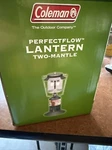 Coleman Perfectflow Propane Lantern Two Mantle In Box 5159-700 New. Fixed Price $25.00.