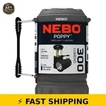 Nebo Poppy Lantern 300 Lumen Gray - 2-in-1 Battery Operated. Fixed Price $34.99.