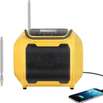 Mellif Cordless Am/fm Radio Speaker Compatible With Dewalt 20v Battery(tool O.... Fixed Price $42.76.