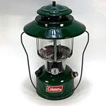 Coleman Model 228h Big Hat Gas Lantern Made In Usa Dated 12/73. Fixed Price $62.90.