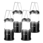 Lepro Led Collapsible Camping Lantern, 4-pack, 190 Lumen, Battery Powered, New. Fixed Price $20.49.