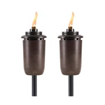 Tiki 2-pack Honey Copper Outdoor Torches Easy Install Decorative ... Fas. Fixed Price $54.99.