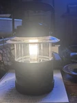 Eddie Bauer Pop Up Lantern 8" Down To 6" Green W/handle Tested Collapsible. Fixed Price $18.87.