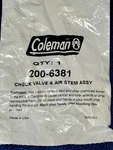 Nos Coleman Check Valve Assembly For Lanterns Stoves Oem Brass Part 200-6381. Fixed Price $14.99.