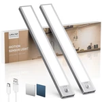 Lroltef Under Cabinet Kitchen Light, Motion Sensor Dimmable 11.8 Inch, 6500k. Fixed Price $26.62.