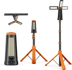 Rechargeable Camping Light, 5500 Lumens Led Work Light With Detachable Tripod, 1. Fixed Price $125.99.