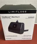 Limitless Totalboost Mini Pro Ii 6,000mah Universal Power Bank W Flashlight. Fixed Price $23.67.
