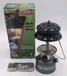 Coleman 2 Mantle Dual Fuel Lantern Model 285a-700 W/ Box & Manual No Glass Globe. Fixed Price $19.95.