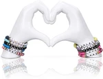 Hand Heart Decorative Statue, White Decoration, Modern Art Home Decoration. Fixed Price $32.49.
