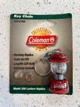 Coleman Collectible Series - Model 200 Lantern Replica Key Chain Mint In Pkg. Fixed Price $22.00.