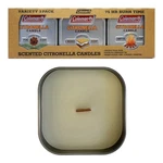 Coleman Scented Tin Citronella Candle - 3 Pack, S'mores, Pine And Campfire. Fixed Price $21.09.