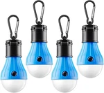 Tent Lamp Portable Led Lights Blue Packs Hook Hurricane Emergency L. Fixed Price $20.86.