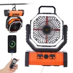 Rechargeable Fan,operated Camping Battery Powered Fan With Hook&bright Led Li.... Fixed Price $49.32.