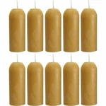New Uco 12 Hour Beeswax Candles 10pc L-can-b-10pk. Fixed Price $44.23.