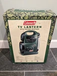 Coleman Tv Lantern W/ Instant Weather 5.5 Screen Built-in Siren! Lamp!. Fixed Price $45.00.