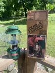 Vtg 80s Coleman Lantern 2 Mantle Model 220k195 + Original Box Super Clean New?. Fixed Price $79.99.