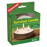 Coghlans Survival Candle, 3 Wicks, Burns 36 Hours, Include Matches 9248.. Fixed Price $21.74.