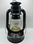 Dietz #08 Black And Gold Air Pilot Oil Lantern Never Used. Fixed Price $43.87.