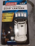 Coleman Special Edition Quad Led Lantern. Fixed Price $25.00.