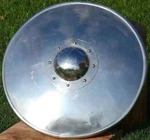 18"-inch-shield-medieval-knight-metal-18-gauge-handcrafted-battle-armory-arsenal. Fixed Price $129.13.