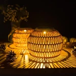 Hanging Solar Outdoor Lanterns Waterproof, Rattan Lights For Outside,.... Fixed Price $51.96.