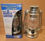 2 Olde Brooklyn Lantern Light As Seen On Tv 1 New Used Dimmable Silver. Fixed Price $22.50.