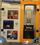 The Black Series Dual-powered 21-led Lantern Bright 360-degree Illumination. Fixed Price $14.85.