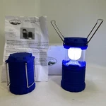 Woodland Creek Mini Pop Up Lantern Blue Set Of 2 Bright Light Lanterns. Fixed Price $17.00.