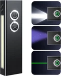 1300lm Edc Pocket Flashlight, 5-in-1 (spotlight/uv/green Beam/floodlight/red Led. Fixed Price $38.41.